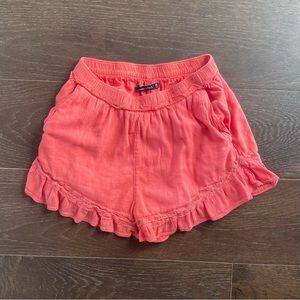abercrombie coral shorts, size XS